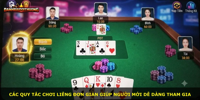 Các quy tắc chơi Liêng đơn giản giúp người mới dễ dàng tham gia